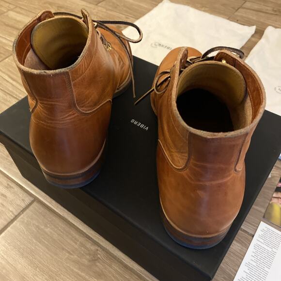 VIBERG 2030 11.5 E Service Boot Unlined HRWN Natural Dublin (with box) - Picture 3 of 9